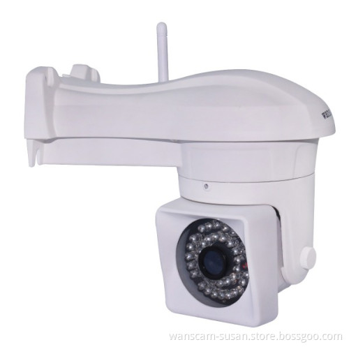 H.264 Plug and Play Outdoor Wireless Infrared 720p Mega Pixel IP Camera